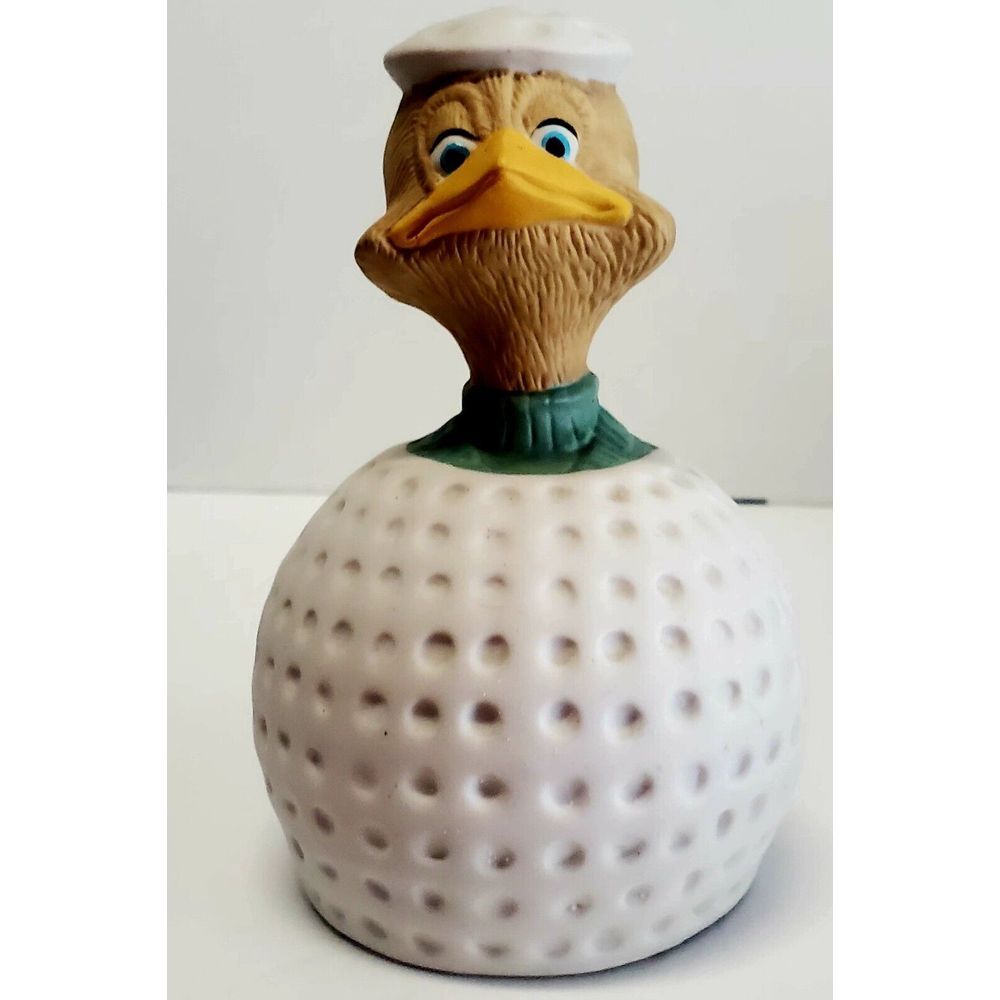VTG Enesco Musical Eggbert &Friends Malcom Bowmer 1989 Golf Tea for Two Figurine
